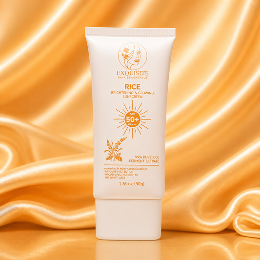 Rice Brightening & Glowing Sunscreen SPF 50+++